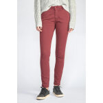 Pantalon dyli bordeaux rouge en coton Pantalon dyli bordeaux rouge en coton