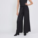 Pantalon fluide large mlange soie jen