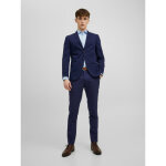 Pantalon habillé super slim fit bleu marine gary Pantalon habillé super slim fit bleu marine gary