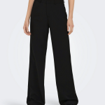 Pantalon  jambe large onlberry - noir ida