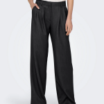 Pantalon  jambe large onlhattie - noir joy