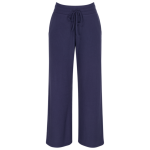 Pantalon large - bleu