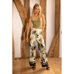 Pantalon large imprim tropical vran