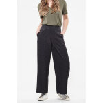 Pantalon loose, large cang noir