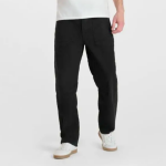 Pantalon loose, large hobo noir jesse en coton Pantalon loose, large hobo noir jesse en coton