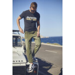 Pantalon loose, large mister vert en coton