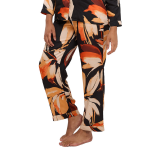 Pantalon pyjama homewear - noir en viscose