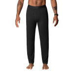 Pantalon pyjama sleepwalker - noir en coton modal