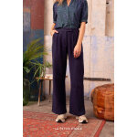 Pantalon shiby bleu marine