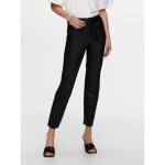 Pantalon en simili - cuir noir gia