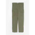 Pantalon slim balard vert en coton