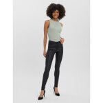 Pantalon slim noir en viscose