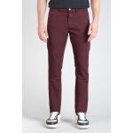 Pantalon slim - rouge en coton Pantalon slim - rouge en coton