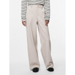 Pantalon de tailleur large gris yule