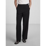 Pantalon de tailleur noir en coton ana