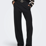 Pantalon tailleur onlpoptrashife - noir en viscose eve