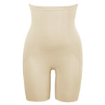 Panty gainant taille haute beige en nylon Panty gainant taille haute beige en nylon