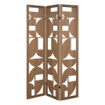 Paravent bois hernan h170cm marron Paravent bois hernan h170cm marron
