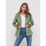 Parka capuche mancherons vert Parka capuche mancherons vert