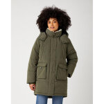 Parka femme long parka kaki