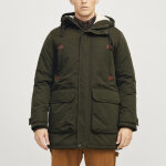 Parka en polyester vert jjepolar parka sn amin