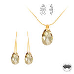 Parure collier et boucles d'oreilles cristaux swarovski - so charm