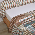 Parure drap plat 240 x 230 cm + 2 taies 65 x 65 satin fusion ambre Parure drap plat 240 x 230 cm + 2 taies 65 x 65 satin fusion ambre