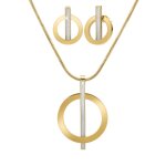 Parure femme so charm - b1853 - dore - parure mode dore