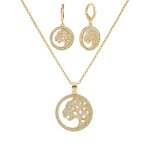 Parure femme so charm - b2782 - parure mode dore