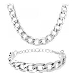 Parure femme so charm - b2970 - argent + b2971 - argent - parure mode argentée Parure femme so charm - b2970 - argent + b2971 - argent - parure mode argentée