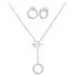 Parure femme so charm - b3366 - argent - parure mode argente