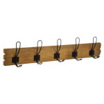 Patre 5 crochets marron