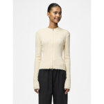 Cardigan manches longues crista marron en viscose esme