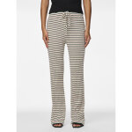 Pantalon ample iris marron en viscose mae Pantalon ample iris marron en viscose mae