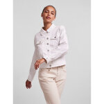 Veste en denim coia blanc en coton maia