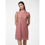 Robe courte en dentelle colline rose kai Robe courte en dentelle colline rose kai