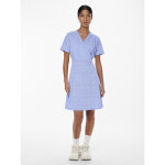 Robe manches courtes sienna bleu hazel
