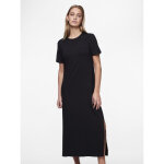 Robe t - shirt maxi en viscose sofia noir gaia Robe t - shirt maxi en viscose sofia noir gaia