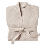 Peignoir de bain 250 g / m� nid d'abeilles - beige