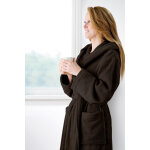 Peignoir de bain  capuche top 470 g / m - cappuccino