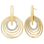 Pendantes so charm - b3219 - dore - boucles d'oreilles dor�es