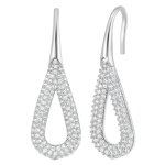 Pendantes so charm - b3298 - argent - boucles d'oreilles argentées Pendantes so charm - b3298 - argent - boucles d'oreilles argentées