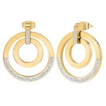 Pendantes so charm - b3340 - dore - boucles d'oreilles dor�es