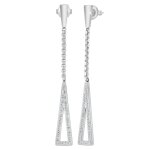 Pendantes so charm - b3348 - argent - boucles d'oreilles argentées Pendantes so charm - b3348 - argent - boucles d'oreilles argentées