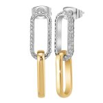 Pendantes so charm - b4009 - argent - boucles d'oreilles argentées Pendantes so charm - b4009 - argent - boucles d'oreilles argentées