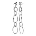 Pendantes so charm - b4012 - argent - boucles d'oreilles argentées Pendantes so charm - b4012 - argent - boucles d'oreilles argentées