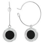 Pendantes so charm - b4018 - argent - boucles d'oreilles argentées Pendantes so charm - b4018 - argent - boucles d'oreilles argentées