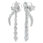Pendantes so charm - b4159 - argent - boucles d'oreilles argentées Pendantes so charm - b4159 - argent - boucles d'oreilles argentées