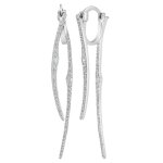 Pendantes so charm - b4238 - argent - boucles d'oreilles argentées Pendantes so charm - b4238 - argent - boucles d'oreilles argentées