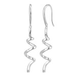 Pendantes so charm - bd1549 - bo - argent - diamant - blanc - boucles d'oreilles argentées Pendantes so charm - bd1549 - bo - argent - diamant - blanc - boucles d'oreilles argentées